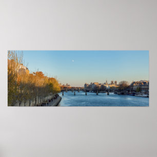 Pont des Arts en Ile de la Cité - Parijs, Frankrij Poster