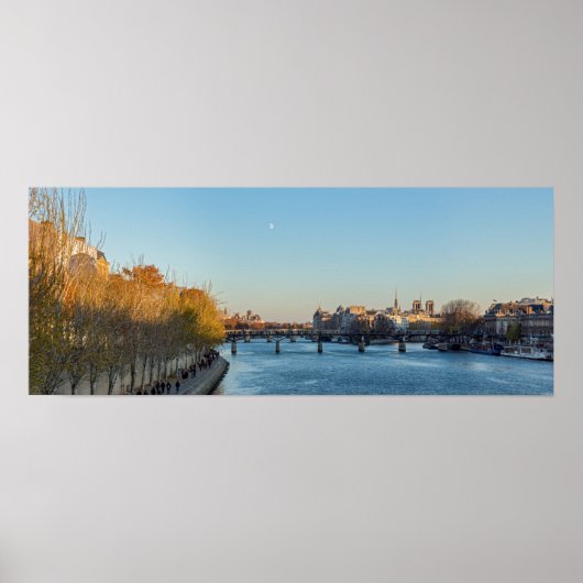 Pont des Arts en Ile de la Cité - Parijs, Frankrij Poster (Voorkant)
