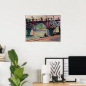 Pont Des Arts | Henry Lyman Saen Poster (Thuiskantoor)