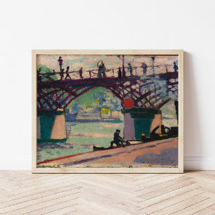 Pont Des Arts   Henry Lyman Saen Poster
