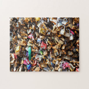 Pont des Arts Love Locks Paris. Legpuzzel