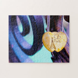 Pont des Arts Love Locks Paris. Legpuzzel