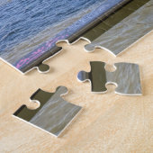 Pont des Arts on Valentijnsdag - Parijs, Frankrijk Legpuzzel (Zijkant)