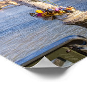 Pont des Arts on Valentijnsdag - Parijs Poster (Hoek)