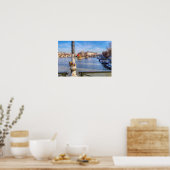Pont des Arts op Valentijnsdag - Parijs Poster (Keuken)