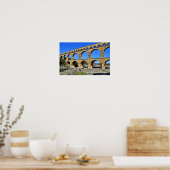 Pont du Gard Brug Frankrijk Foto 97 Poster (Keuken)