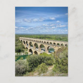 Pont du Gard, Frankrijk Briefkaart (Voorkant)