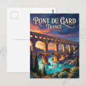Pont du Gard Frankrijk Briefkaart (Voorkant / Achterkant)