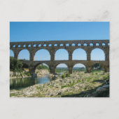 Pont du Gard, Frankrijk - Briefkaart (Voorkant)