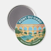 Pont du Gard Frankrijk Magneet (Voorkant / Achterkant)