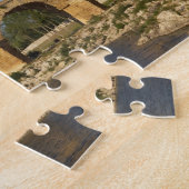 Pont du Gard, Gard, Languedoc Roussillon, Frankrij Legpuzzel (Zijkant)