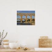 Pont du Gard, Gard, Languedoc Roussillon, Frankrij Poster (Keuken)