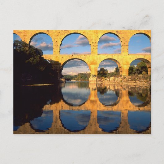 Pont du Gard, Gardon River, Gard, Languedoc, Briefkaart (Voorkant)