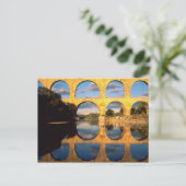 Pont du Gard, Gardon River, Gard, Languedoc, Briefkaart (Staand voorkant)