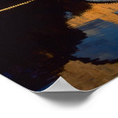 Pont du Gard, Gardon rivier, Gard, Languedoc, Poster (Hoek)