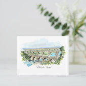 Pont Du Gard-kaart Briefkaart (Staand voorkant)