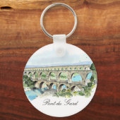 Pont Du Gard-sleutelketen Sleutelhanger (Voorkant)