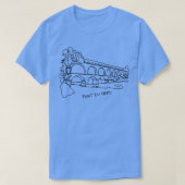 Pont du Gard T-shirt (Design voorkant)