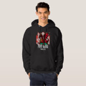 Pont henri Wales Welsh Flag Y Ddraig Goch Dragon Hoodie (Voorkant volledig)