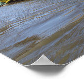 Pont Mirabeau over de Seine - Paris Frankrijk. Poster (Hoek)