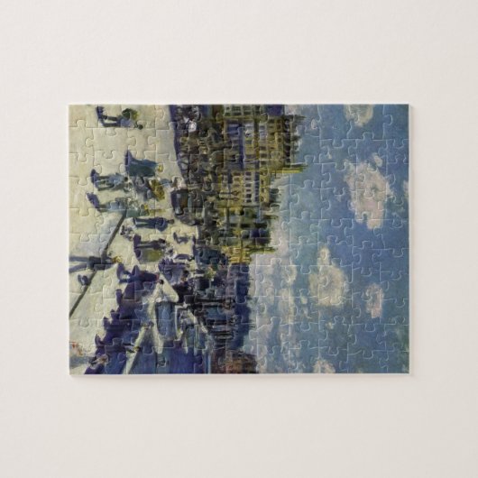Pont Neuf door Pierre-Auguste Renoir Legpuzzel (Horizontaal)