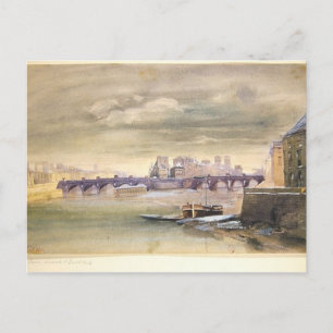 Pont-Neuf en Ile de la Cite, 1881 Briefkaart