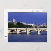 Pont-Neuf is de oudste brug van Parijs, Frankrijk Briefkaart (Voorkant / Achterkant)