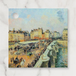 Pont Neuf, Middag, Zonlicht Camille Pissarro    Bedankjes Labels