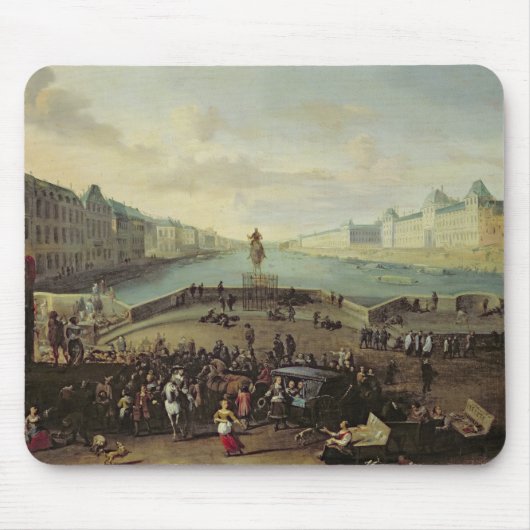 Pont Neuf, Parijs, 1665-69 Muismat (Voorkant)