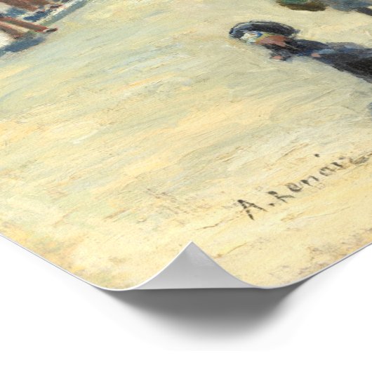 Pont Neuf, Parijs - Auguste Renoir Fine Art Poster (Hoek)