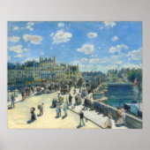 Pont Neuf, Parijs - Auguste Renoir Fine Art Poster (Voorkant)