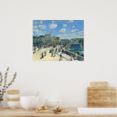 Pont Neuf, Parijs - Auguste Renoir Fine Art Poster (Keuken)