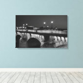 Pont Neuf Parijs Canvas Print (Insitu (Houten vloer))
