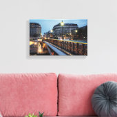 Pont Neuf, Parijs op Canvas Afdruk (Insitu (Woonkamer))