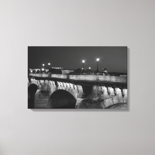 Pont Neuf Paris Canvas Print (Voorkant)