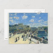 Pont Neuf Paris Pierre-Auguste Renoir Briefkaart (Voorkant / Achterkant)