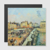 Pont Neuf, vanmiddag, Sunlight Camille Pissarro (Voorkant / Achterkant)