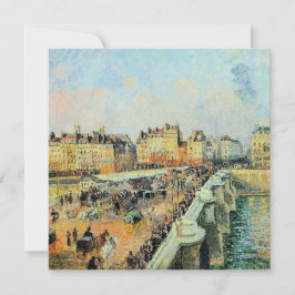 Pont Neuf, vanmiddag, Sunlight Camille Pissarro