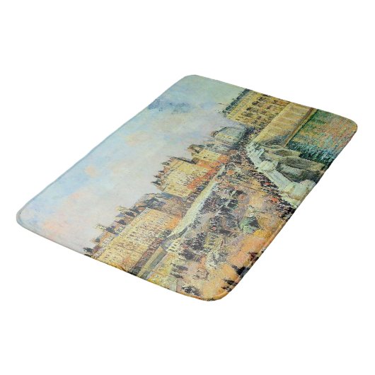 Pont Neuf, vanmiddag, Sunlight Camille Pissarro Badmat (Gekanteld)