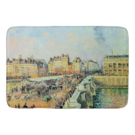 Pont Neuf, vanmiddag, Sunlight Camille Pissarro Badmat