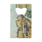 Pont Neuf, vanmiddag, Sunlight Camille Pissarro Creditkaart Flessenopener (Voorkant)