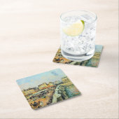 Pont Neuf, vanmiddag, Sunlight Camille Pissarro Kartonnen Onderzetters (Insitu)