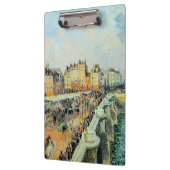 Pont Neuf, vanmiddag, Sunlight Camille Pissarro Klembord (Links)