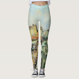 Pont Neuf, vanmiddag, Sunlight Camille Pissarro Leggings