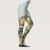 Pont Neuf, vanmiddag, Sunlight Camille Pissarro Leggings (Rechts)