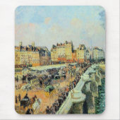 Pont Neuf, vanmiddag, Sunlight Camille Pissarro Muismat (Voorkant)