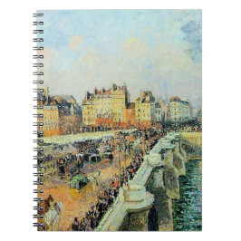 Pont Neuf, vanmiddag, Sunlight Camille Pissarro Notitieboek