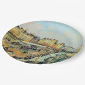 Pont Neuf, vanmiddag, Sunlight Camille Pissarro Papieren Bordje (Gekanteld)