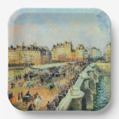 Pont Neuf, vanmiddag, Sunlight Camille Pissarro Papieren Bordje (Voorkant)
