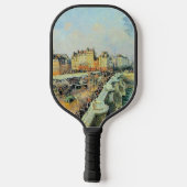 Pont Neuf, vanmiddag, Sunlight Camille Pissarro Pickleball Paddle (Achterkant)